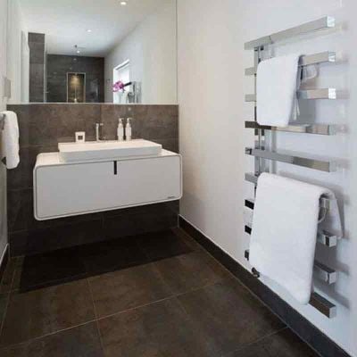 Towelrads Soho Towel Rail 1245mm x 500mm - Chrome - 127006 Lifestyle