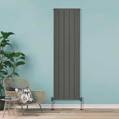 Towelrads Ascot 5 Section Single Radiator 1800x510mm - Anthracite - 510097