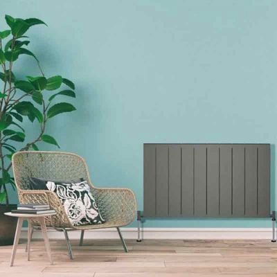 Towelrads Ascot 6 Section Single Radiator 600x612mm - Anthracite - 510100