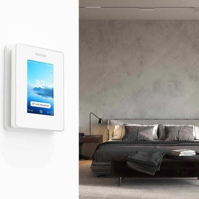 Warmup® 6iE WiFi Thermostat - Bright Porcelain - 6IE-01-BP