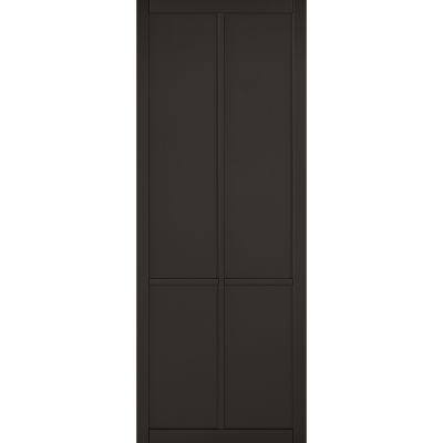 LPD Liberty 4P Primed Black Internal Door 1981x762x35mm - LIBSOLBLA30