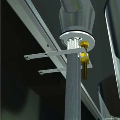 Abode Tap Support Bracket Grey - AX1011