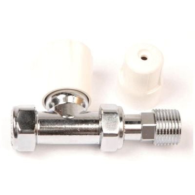 Straight Eclipse Rad Valve 15mm x 1/2"