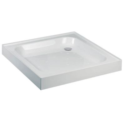 JT Ultracast Shower Tray 1000 X 1000 With 4 Ups & Anti-Slip - AS100140