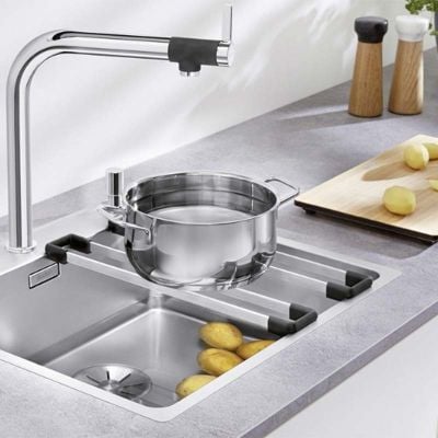 Blanco Set Top-Rails 416x60mm - Stainless Steel - 235906