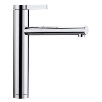 Blanco LINEE-S Pull-Out Handset Galvanic Chrome Kitchen Tap - Chrome - BM2200CH