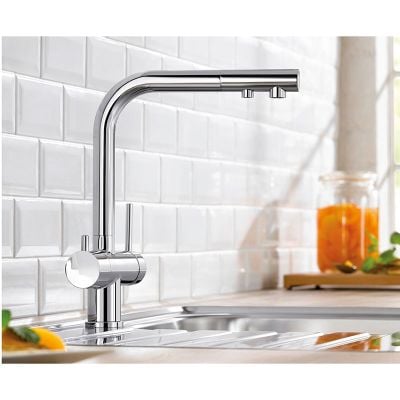 Blanco FONTAS II Filter Kitchen Mixer Tap - Chrome - 523128 Lifestyle