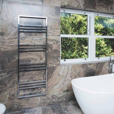 Towelrads Boxford Towel Rail 800mm x 500mm - Anthracite - 120866 lifestyle