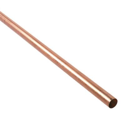 Plain Copper Tube 35mm x 3 Metre Length (Non Bendable)