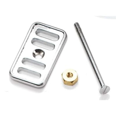 RAK Ceramics Ceramics Overflow Chrome Plate with Fixings - O/FCOVER