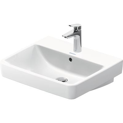 Duravit No.1 550mm Pedestal Basin - White - 23755500002
