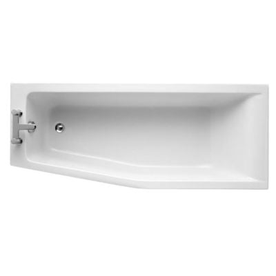 Ideal Standard Concept Space 1700x700mm Idealform Spacemaker Left Hand Shower Bath - White - E049901