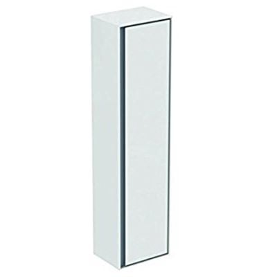 Ideal Standard Connect Air 400mm Tall Column Unit 1 Door - Gloss White/Matt Grey - E0832KN