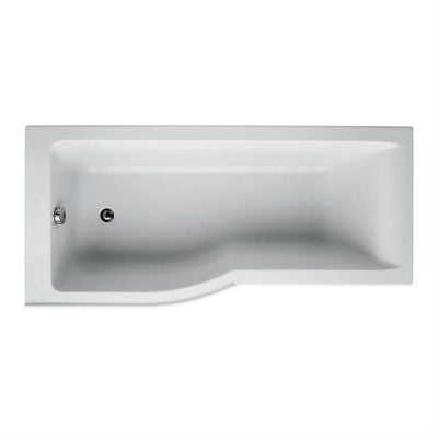 Ideal Standard Connect Air 1700x800mm Idealform Left Hand Shower Bath - White - E108101