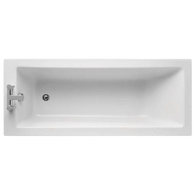 Ideal Standard Tempo Cube 1700x750mm Idealform Bath - White - E258201