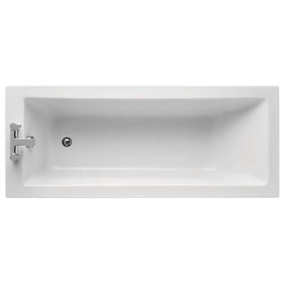 Ideal Standard Tempo Cube 1700x700mm Idealform Water Saving Bath - White - E258101