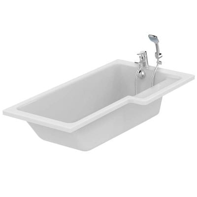 Ideal Standard Tempo Cube 1700x850mm Idealform Right Hand Shower Bath - White - E259401