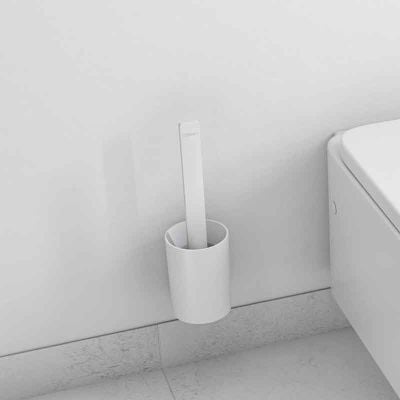 hansgrohe WallStoris Toilet Brush Holder - Matt White - 27927700