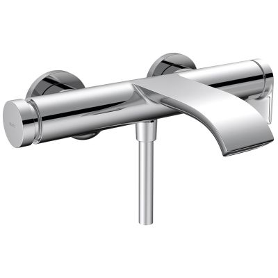 hansgrohe Vivenis Bath/Shower Mixer Tap for Exposed Installation - Chrome - 75420000