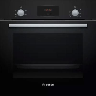 Bosch HHF113BA0B Serie 2 Built-In Single Electric Oven - Black - HHF113BA0B