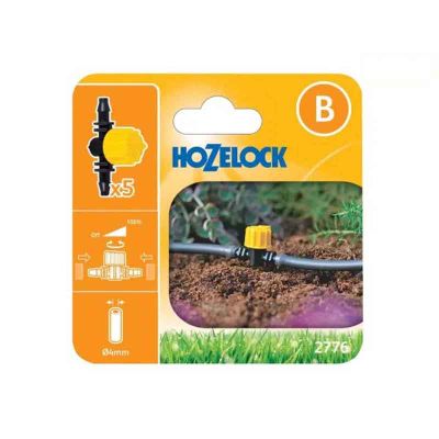 Hozelock Flow Control Valve 4mm (Pack of 5) - HOZ27760005