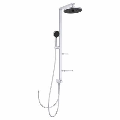 Ideal Standard Ceraflow Alu+ Mixer Shower with Diverter - Silver - BD585SI