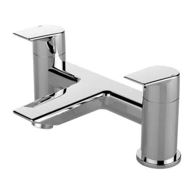 Ideal Standard Tesi Two Tap Hole Dual Bath Filler Tap - A6590AA