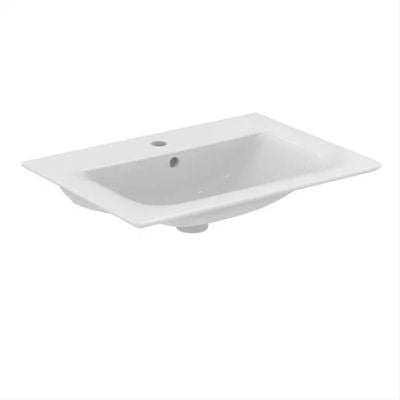 Ideal Standard Connect Air 640mm Vanity Basin With Overflow - White - E028901