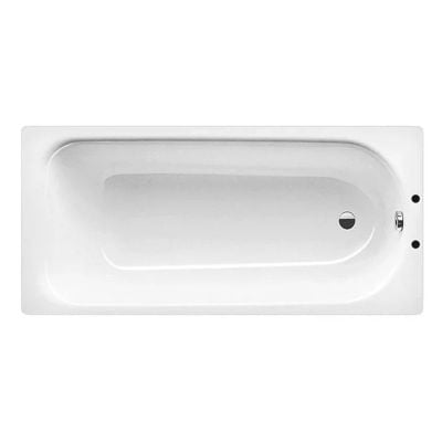 Kaldewei Eurowa 1700mm x 700mm Enamel Bath 2 Tap Holes - 119820000001