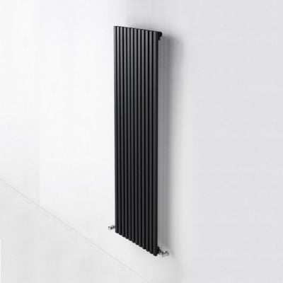 Ultraheat Klon Vertical Radiator 1500x383mm - Black - KS1510B