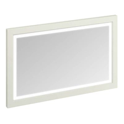 Burlington 1200 x 750mm Bathroom Framed Mirror With LED Illumination - Sand - M12MS