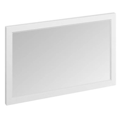 Burlington 1200 x 750mm Bathroom Framed Mirror - Matt White - M12OW