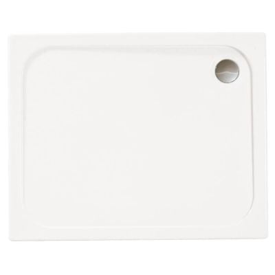 Merlyn MStone Rectangular Tray 1100 x 800mm with 90mm Waste - D118RT
