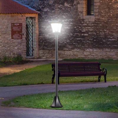 Outsunny Solar Powered Lamp - Black - 842-108