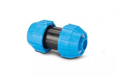 Polypipe Barrier Pipe Fitting 25mm Polyguard plastic coupler - BWMPGF40025