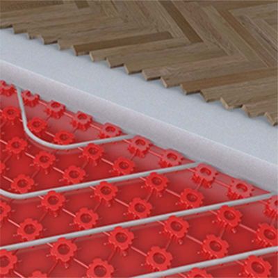 Polypipe Red Floor Panel Lifestyle