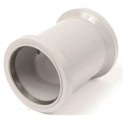 Polypipe Grey 82mm Soil Double Socket Coupler SH34