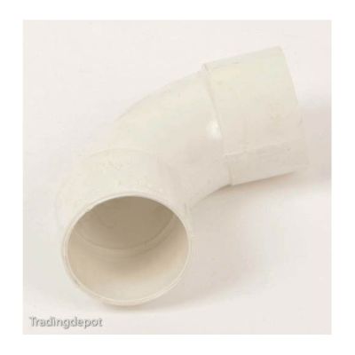 Polypipe White 32mm 92.5 Deg Swept Bend WS13