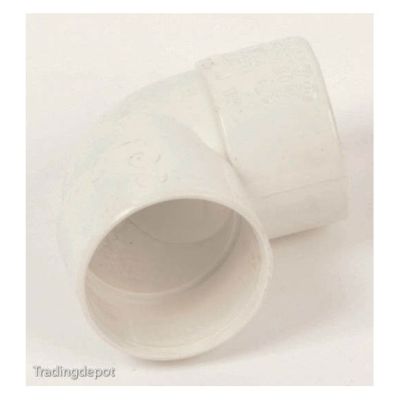 Polypipe White 32mm 90 Deg Knuckle Bend WS15