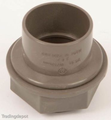 Polypipe Grey 32mm Tank Connector WS35