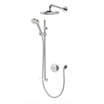 Aqualisa Quartz Digital Concealed Shower, Diverter, HP/Combi - QZD.A1.BV.DVFW.14 - DISCONTINUED