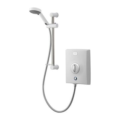 Aqualisa Quartz Electric 8.5KW Shower - White/Chrome - QZE8521
