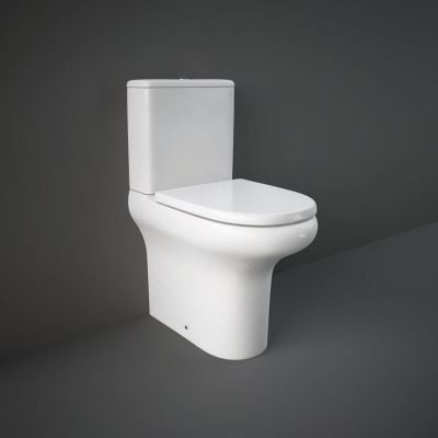 RAK Ceramics Compact Close Coupled Dual Flush Cistern - White - CO10AWHA