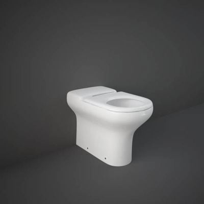 RAK Ceramics Compact Rimless Comfort Height Toilet Pan - Alpine White - CO20AWHA