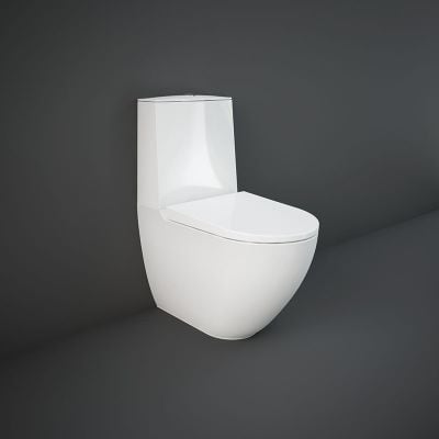 RAK-Des Soft Close Urea Toilet Seat - Alpine White - DESSC3901WH