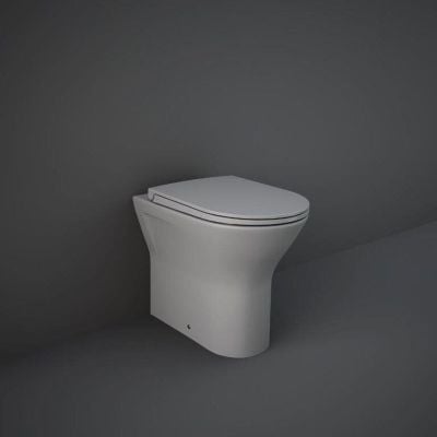 RAK Ceramics Feeling Soft Close Toilet Seat & Cover - Matt Grey - FEESEAT503