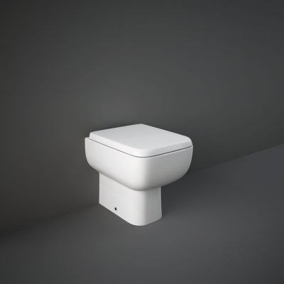 RAK Ceramics Series 600 Rimless Back to Wall Toilet Pan - Alpine White - SE17AWHA