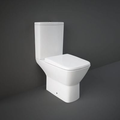 RAK Ceramics Summit Close Coupled Toilet Pan - Alpine White - SM11AWHA