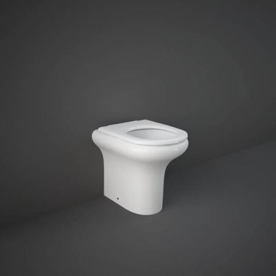 RAK Ceramics Compact Rimless Comfort Height Toilet Pan - Alpine White - SP17AWHA