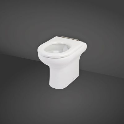 RAK Ceramics Compact Rimless Comfort Height Toilet Pan - Alpine White - SP18AWHA